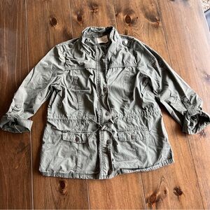 Jade & Ivory Olive Green Utility Jacket